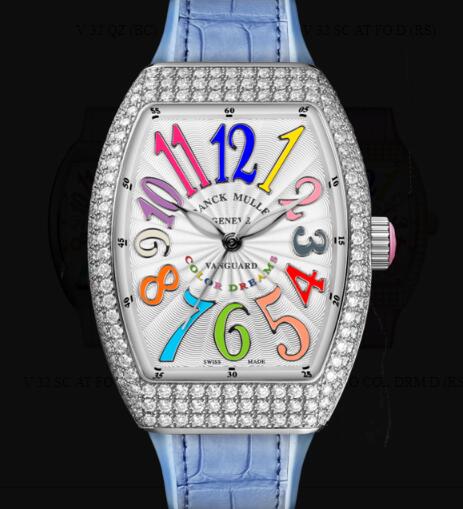 Franck Muller Vanguard Lady Classic Replica Watch Cheap Price V 32 SC AT FO COL DRM D (RS) OG